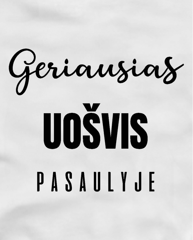 Marškinėliai Geriausias uošvis pasaulyje